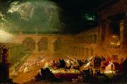 John Martin Belshazzar's Feast. oil on canvas